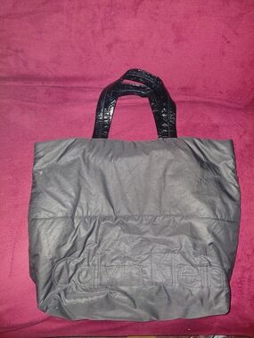 Calvin Klein Black Logo Tote Bag